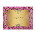 PixDezines Leopard spots/pink