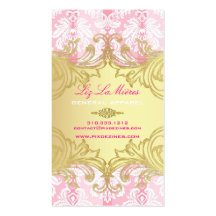 PixDezines Marie Antoinette en Oro Business Cards
