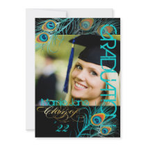 PixDezines Peacock, 2012 Graduation,diy background Custom Invites