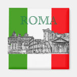 PixDezines Roma, Rome... travel souvenir gifts Magnet