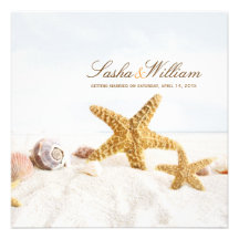 PixDezines Seashells/Beach Invitations/DIY
