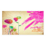 PixDezines Vintage Grunge Floral ♥♥♥♥ Business Card Templates