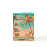 PixDezines vintage hawaiian beach/DIYcolor! Greeting Cards