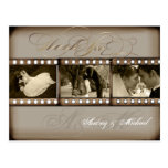 PixDezines Vintage Wedding Photos Thank you Post Card