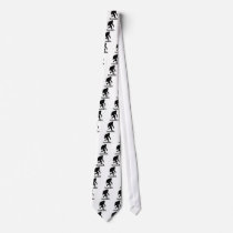 Pixel Art Sasquatch Necktie
