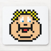 Pixel Fat Kid Mousepad