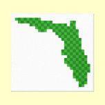 Pixel Florida canvas prints