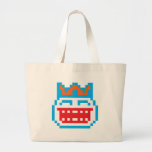 Pixel Jester Canvas Bag