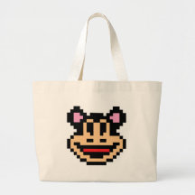 Pixel Mouse Tote Bag