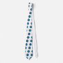 Pixel Peace Black and Blue Neckwear