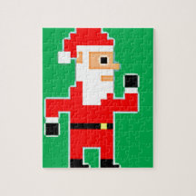 Pixel Santa Clause Puzzle