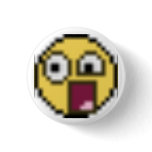 Pixelated Smiley. Pin