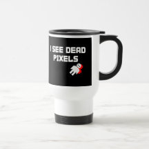 Pixels morts de Sarah Marshall Mug À Café