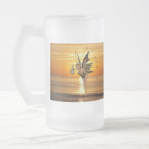 Pixie Lantern Frosted Beer Mug