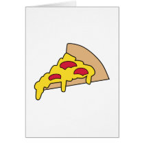 Pizza Greeting Cards