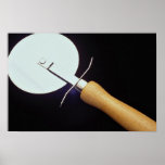 Pizza cutter print