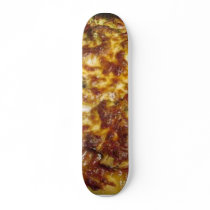 Pizza Food Cooking Broccoli Mushrooms Cheese Skateboard Deck