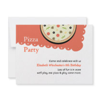 Pizza Custom Invites
