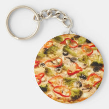 Pizza Key Chains
