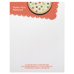 Pizza letterhead