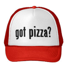 pizza obtenue ? casquette