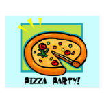 Pizza Party 3 Postcard