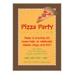 Pizza Party invitations