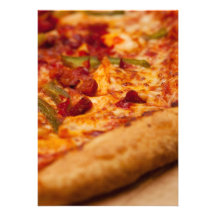 Pizza photo custom invite