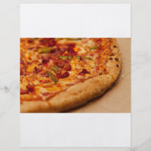 Pizza photo full color flyer
