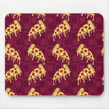 Pizza Pie Pattern Mouse Mats