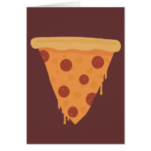 Pizza Slice Card