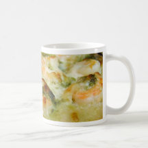 Pizzas Cheese Pesto Shrimp Mugs