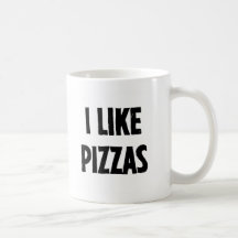 Pizzas - Left Handed Mug