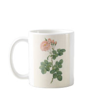 PJ Redoute - Rosa damascena aurora Coffee Mug