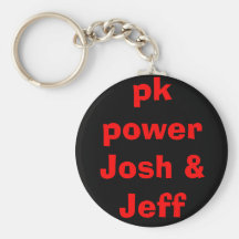 pk power Josh & Jeff Key Chains