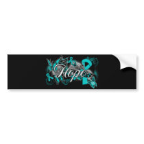PKD Garden Ribbon Bumper Stickers