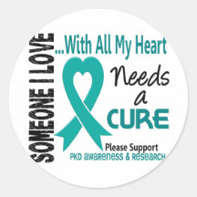 PKD Needs A Cure 3 Sticker