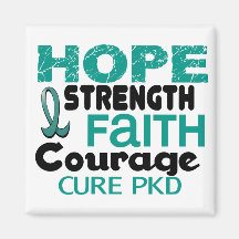 PKD Polycystic Kidney Disease HOPE 3 Magnets