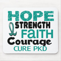 PKD Polycystic Kidney Disease HOPE 3 Mouse Pads