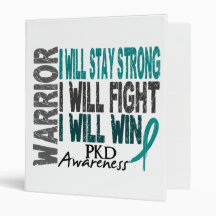 PKD Warrior Vinyl Binder