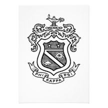 PKP Crest Black Personalized Announcements