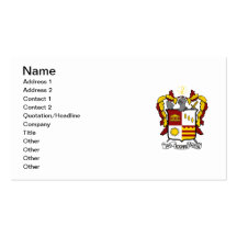 PKT Crest Colour Business Card Template