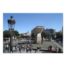 Plaça Catalunya Art Photo