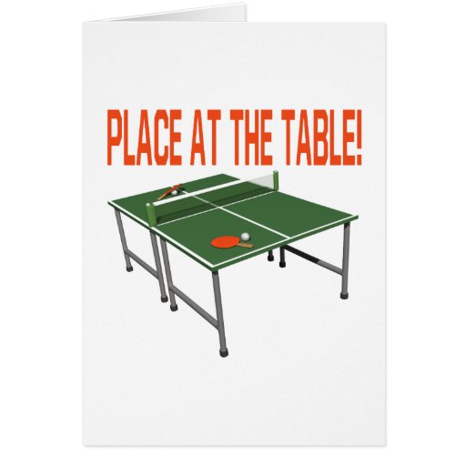 Place At The Table Card