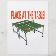 Place At The Table Full Colour Flyer