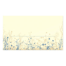 Place Card ~ Butterfly Garden 4 Business Card Template