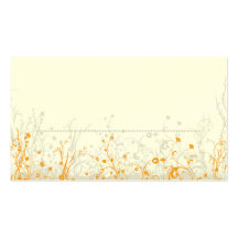 Place Card ~ Butterfly Garden 8 Business Cards