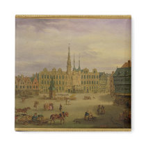 Place de L'Hotel de Ville, Cambrai, c.1780 magnets