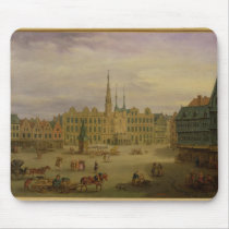Place de L'Hotel de Ville, Cambrai, c.1780 mousepads