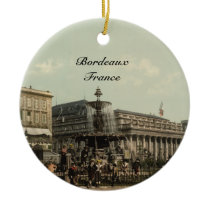 Place Tourny, Bordeaux, France Christmas Ornament